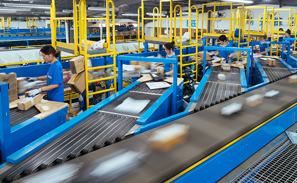 快遞包裹分揀機(jī),快遞分揀機(jī),體積測(cè)量DWS設(shè)備